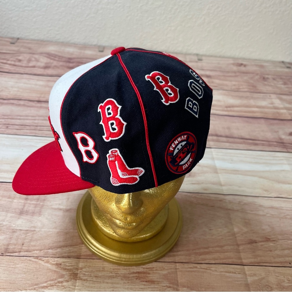 Boston‎ Red Sox Snapback American Needle Cooperstown Collection Flat Bill Logos - Picture 2 of 7
